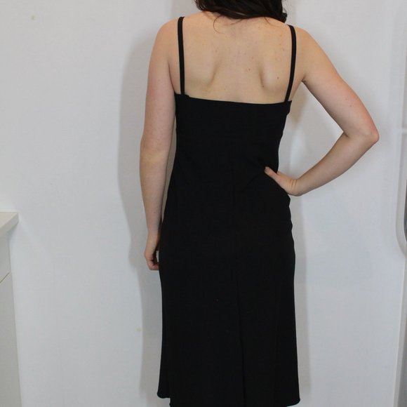 Talula Babaton Black Strap Dress - Size 4 - Picture 5 of 7